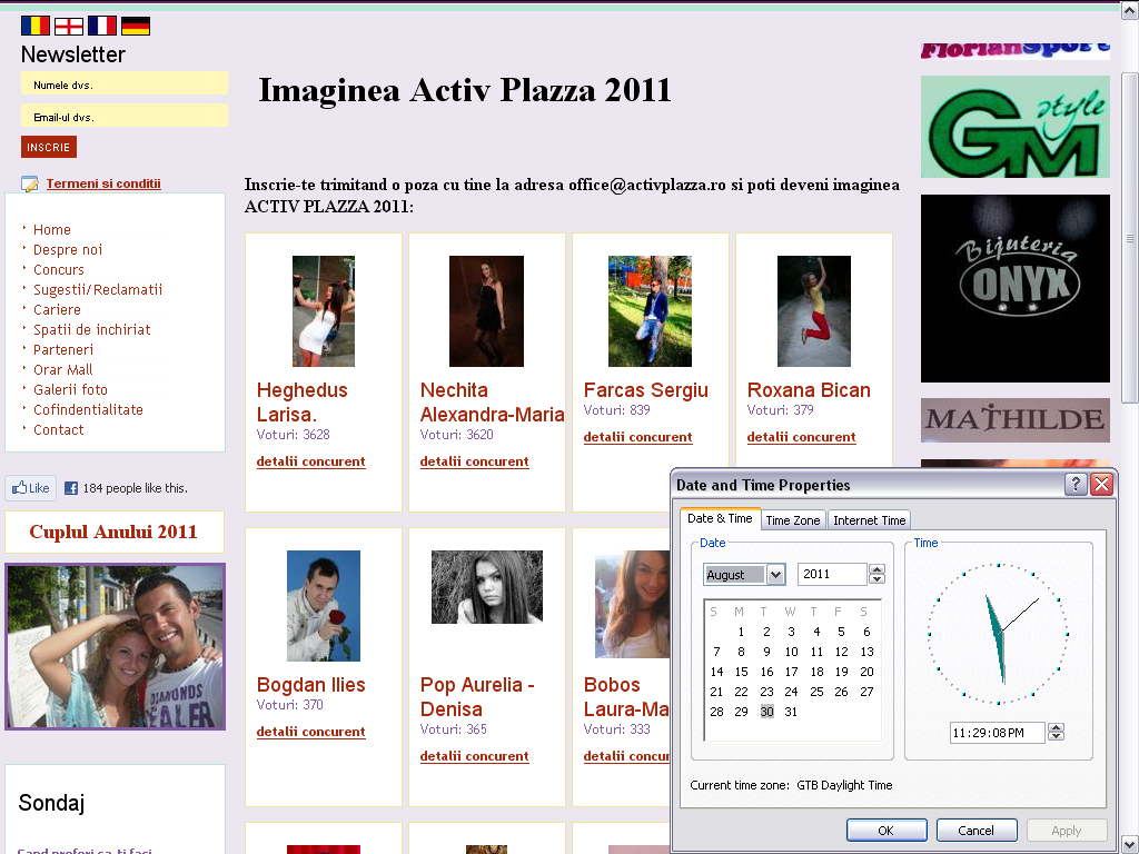 n imaginea de mai jos se vede cum arta clasamentul marti 30 08 2011 Ora 23:29 ...