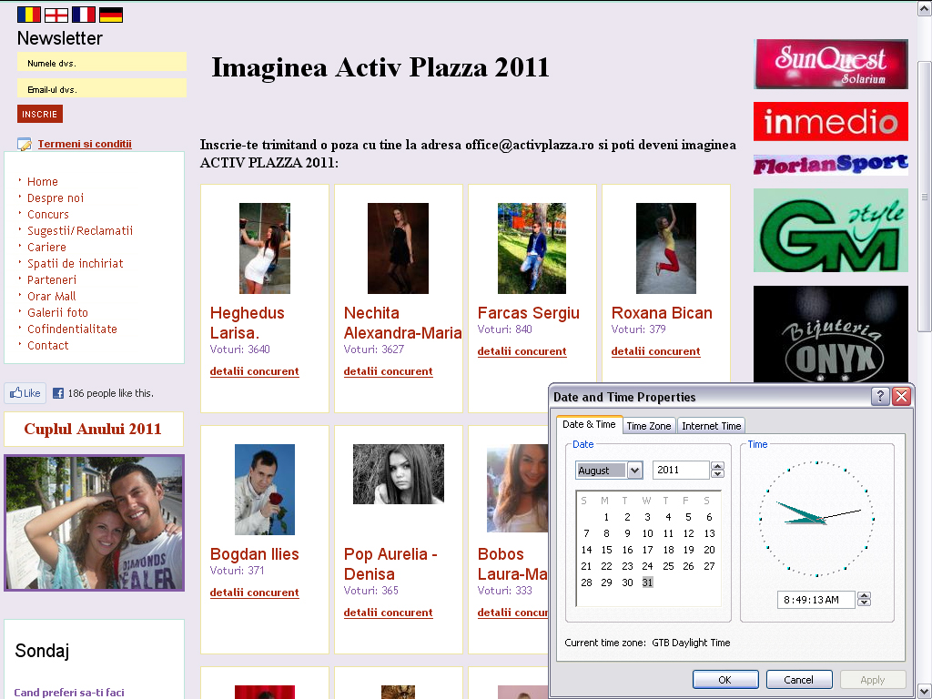 Miercuri 31 08 2011 Ora 08:49 Heghedus Larisa cstig concursul